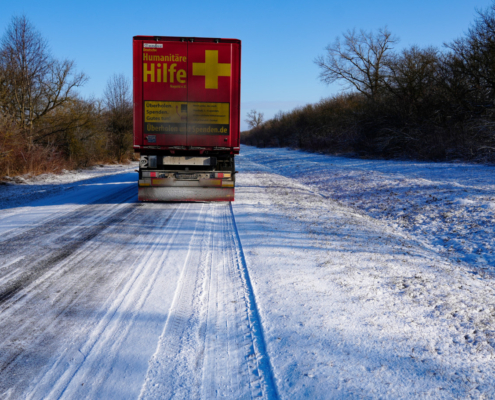 Hilfstransport Ukraine Konvoi der Hoffnung