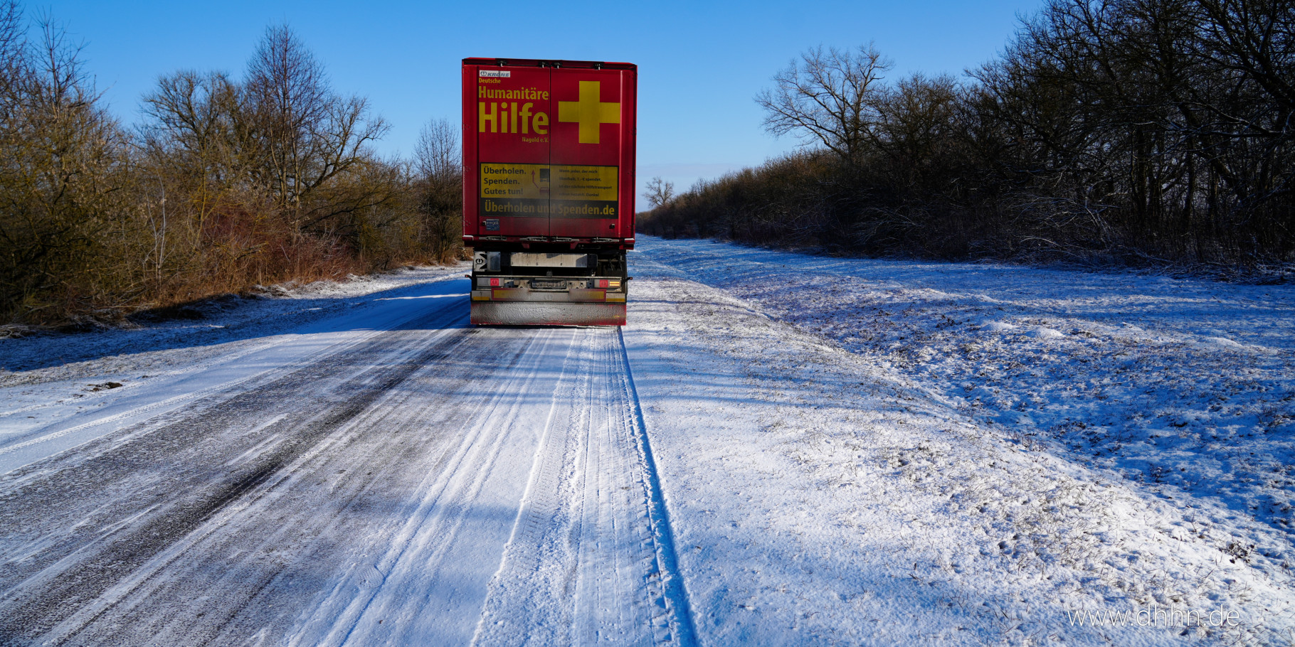 Hilfstransport Ukraine Konvoi der Hoffnung